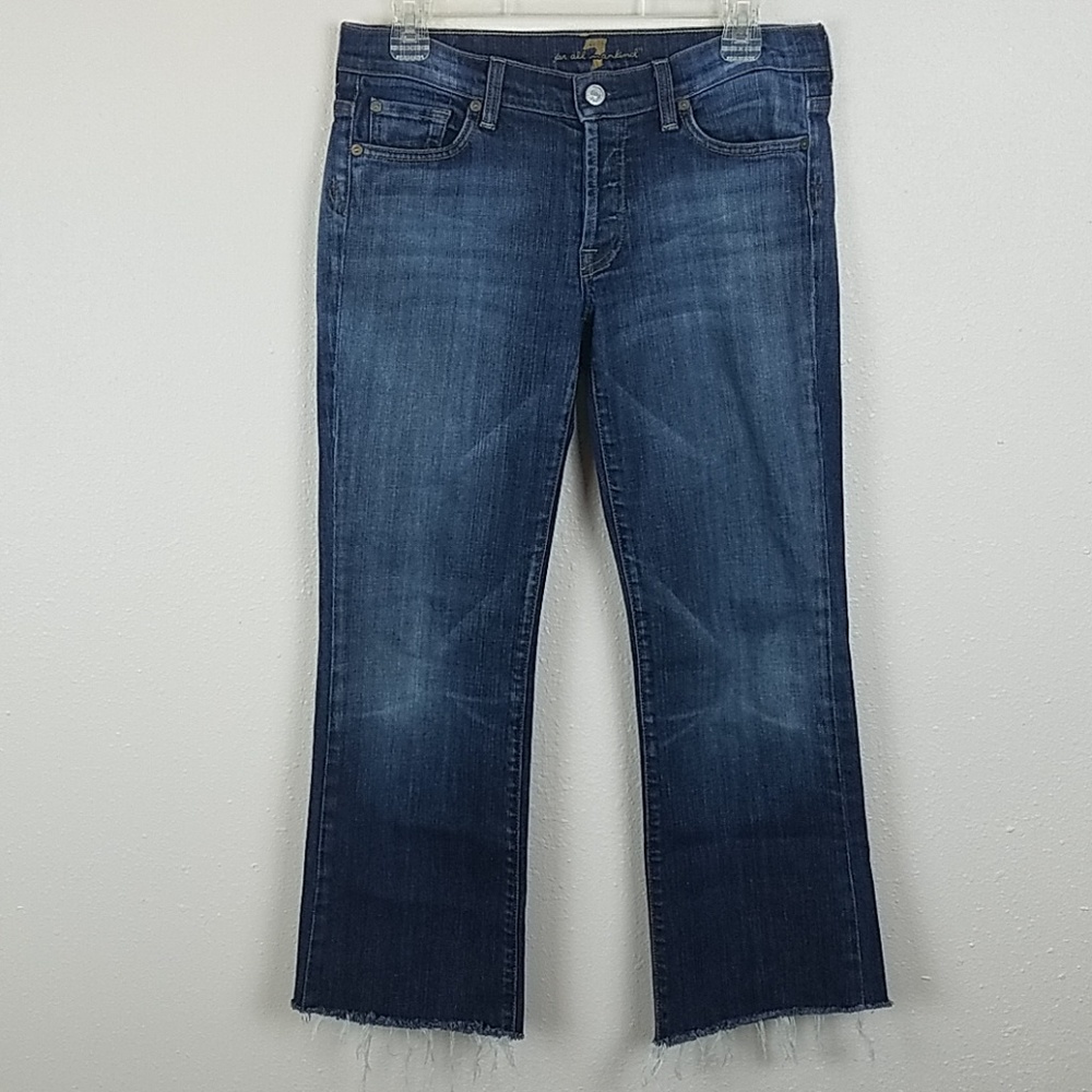 7 for all mankind boy cut Jean's size 29